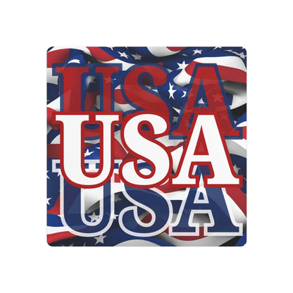 USA! USA! USA White Center Metal Art Sign by theGreenDragonTavern.shop