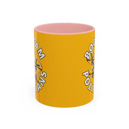 Bodycam the Politicians Drone Yellow Accent Mug by theGreenDragonTavern.shop