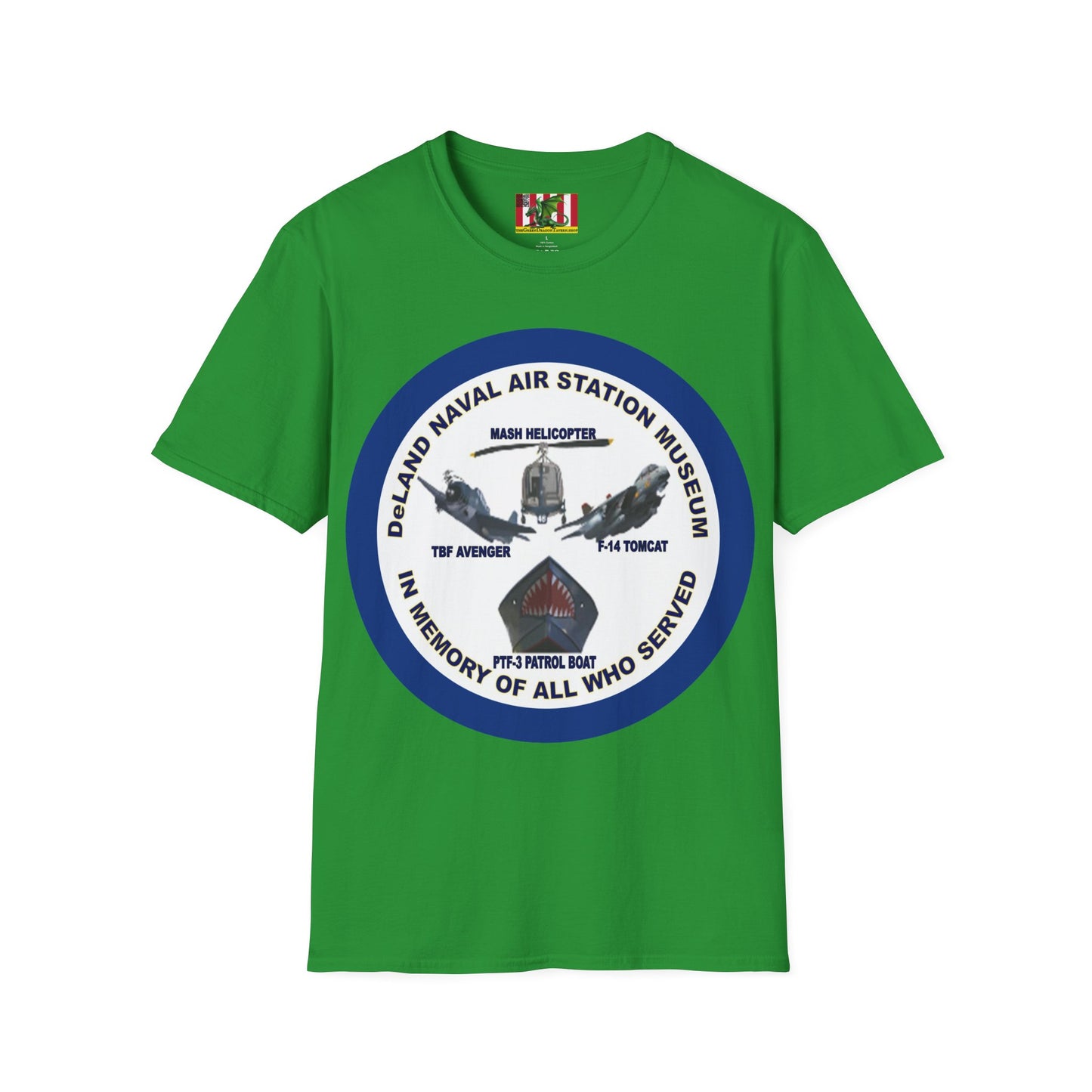 DNASM Student Art Navy Frame Darker colors Unisex T-Shirt by theGreenDragonTavern.shop