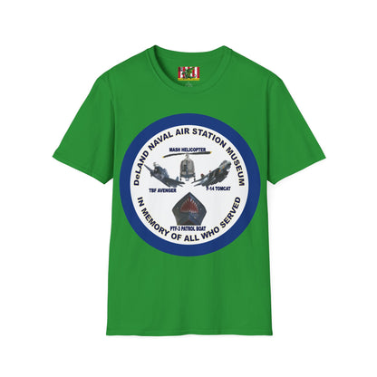 DNASM Student Art Navy Frame Darker colors Unisex T-Shirt by theGreenDragonTavern.shop