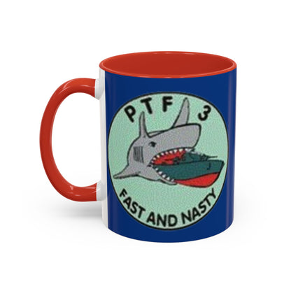 DNASM PTF-3 Blue Accent Mug by theGreenDragonTavern.shop