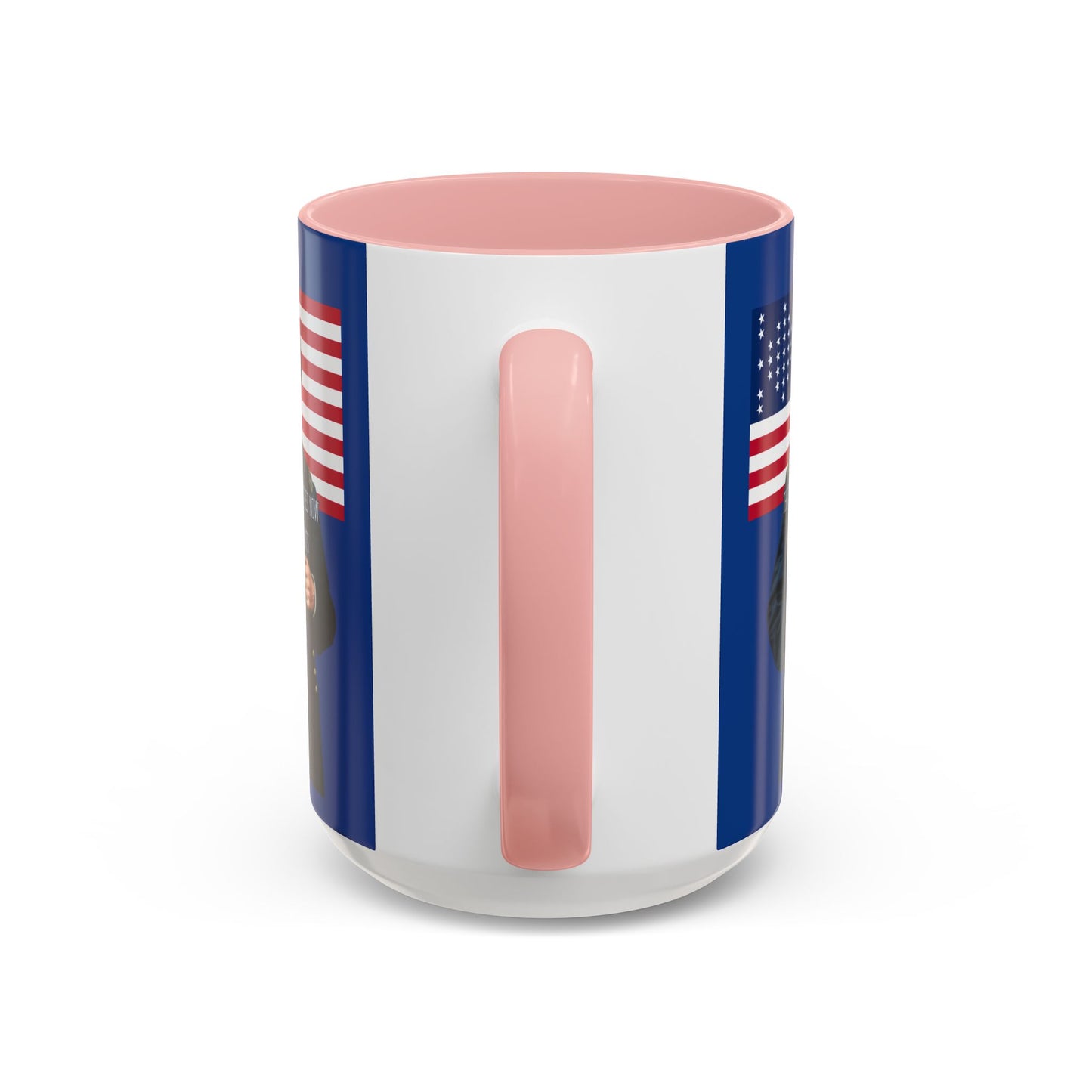 "Traitors and Patriots" Ulysses Grant Dark Blue Accent Mug by theGreenDragonTavern.shop