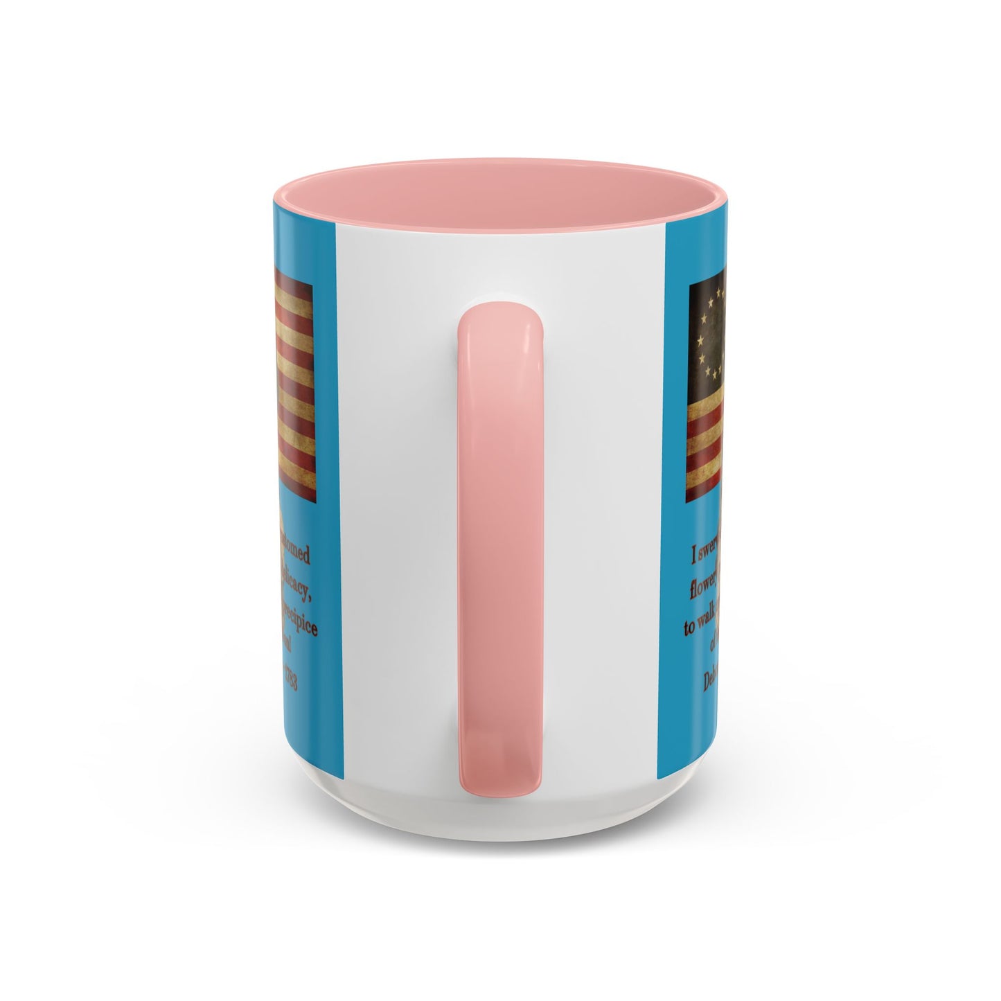 Deborah Sampson, America's Mulan Turquoise Accent Mug by theGreenDragonTavern.shop