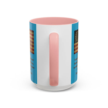 Deborah Sampson, America's Mulan Turquoise Accent Mug by theGreenDragonTavern.shop