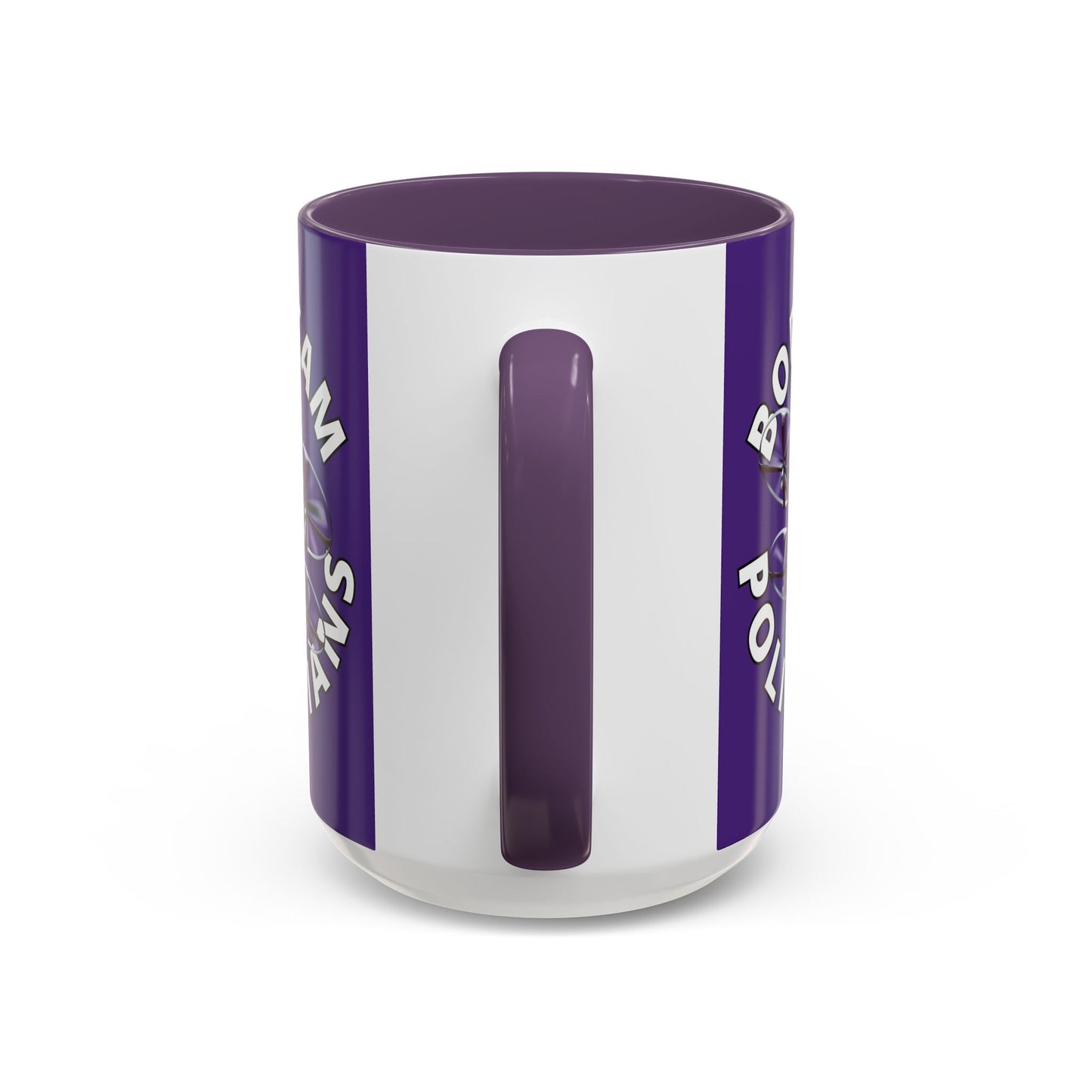 Bodycam the Politicians Drone Dark Purple Accent Mug by theGreenDragonTavern.shop