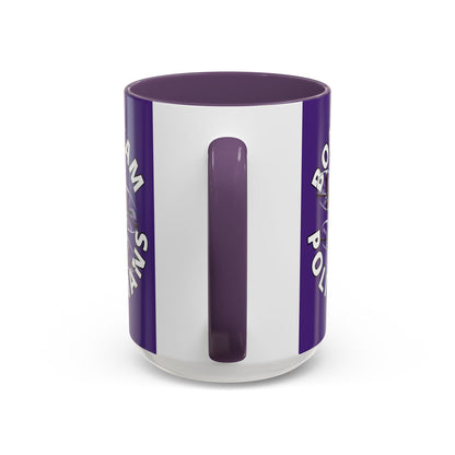 Bodycam the Politicians Drone Dark Purple Accent Mug by theGreenDragonTavern.shop