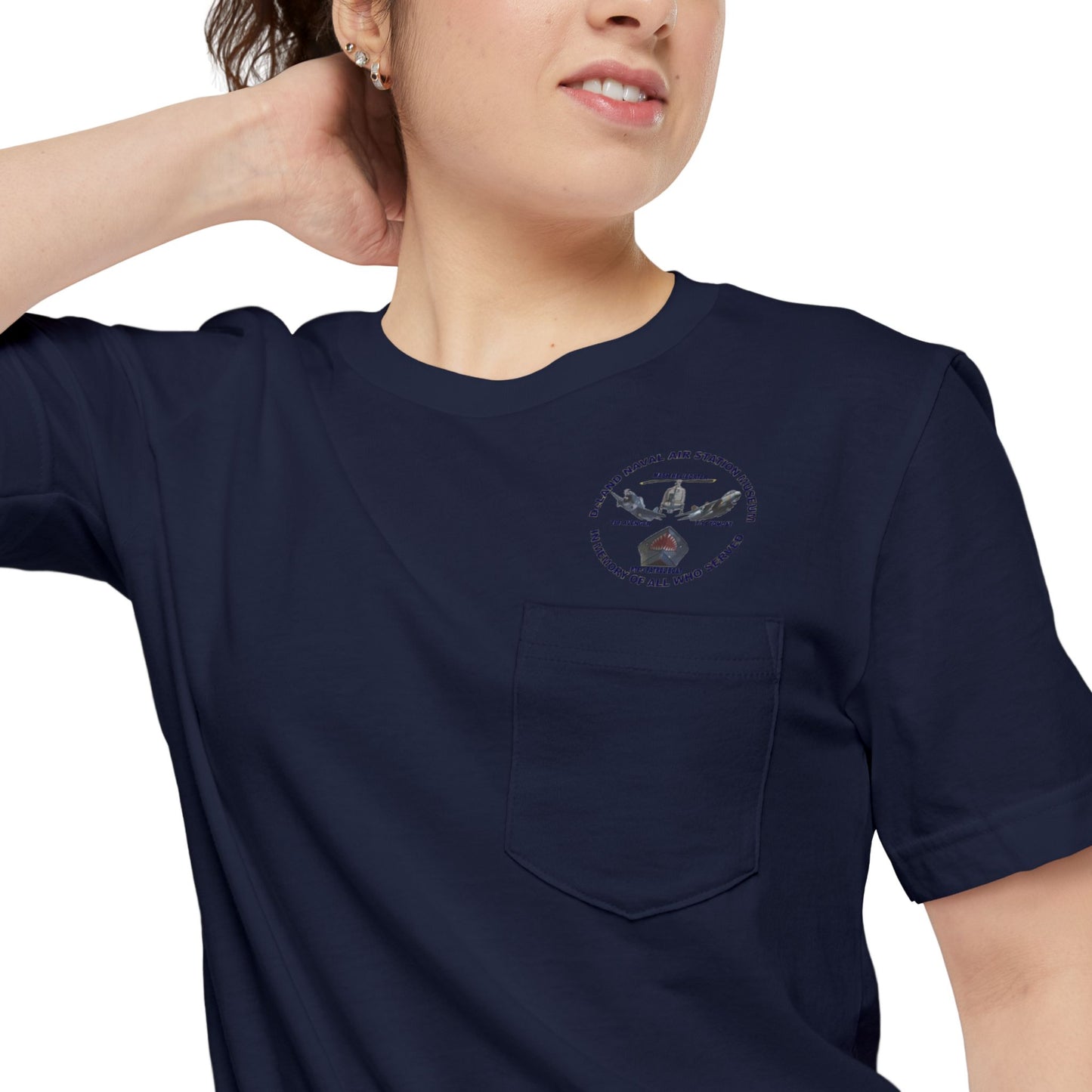 DNASM Student Art Unisex Pocket T-Shirt by theGreenDragonTavern.shop