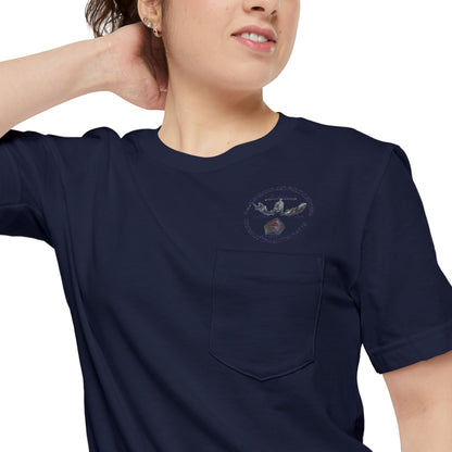 DNASM Student Art Unisex Pocket T-Shirt by theGreenDragonTavern.shop