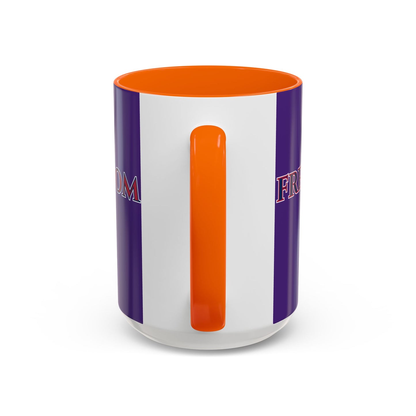 Freedom, Dark Purple Accent Mug by theGreenDragonTavern.shop