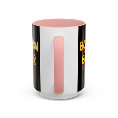 Bourbon makes it better Accent Mug by theGreenDragonTavern.shop