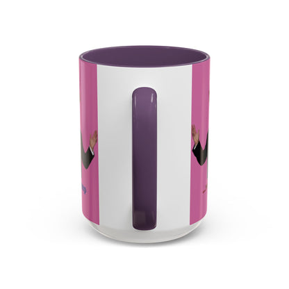 Trump...will be Trump Pink Accent Mug by theGreenDragonTavern.shop