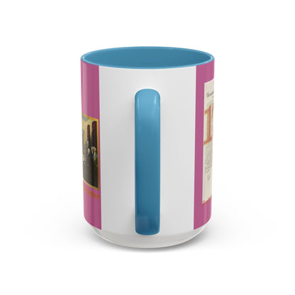 Declaration of Independence Pink Accent Mug by theGreenDragonTavern.shop