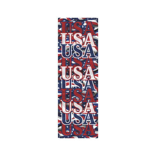 USA! USA! USA with a touch of transparency Metal Art Sign by theGreenDragonTavern.shop