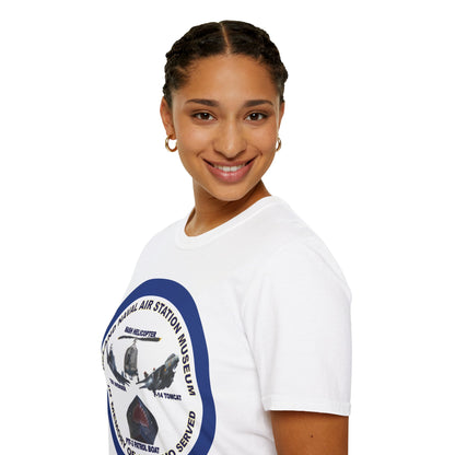 DNASM Student Art Navy Frame Lighter colors Unisex T-Shirt by theGreenDragonTavern.shop