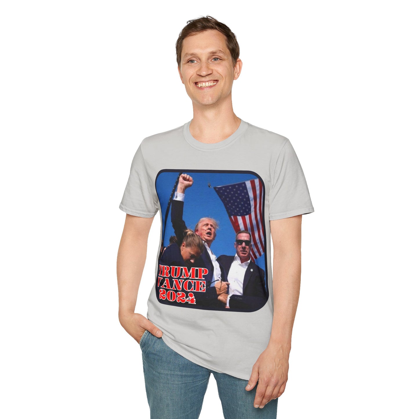 Trump and Vance 2024 LTcolors Unisex T-Shirt by theGreenDragonTavern.shop