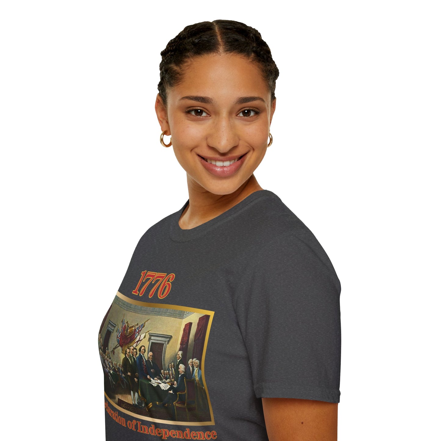 Declaration of Independence Dark colors Unisex T-Shirt by theGreenDragonTavern.shop