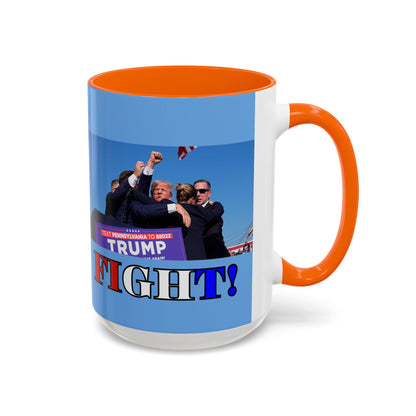 Fight! Accent Mug by theGreenDragonTavern.shop