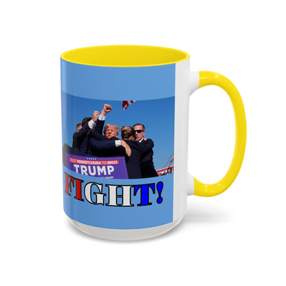 Fight! Accent Mug by theGreenDragonTavern.shop