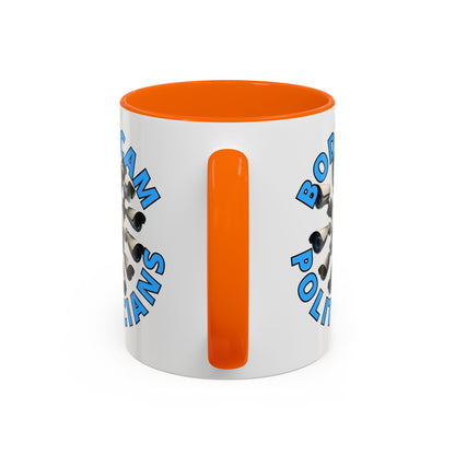 Bodycam the Politicians Cameras White Accent Mug by theGreenDragonTavern.shop