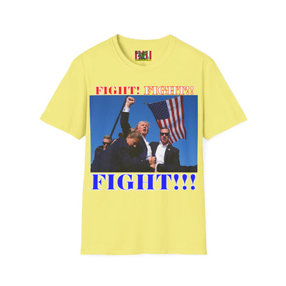 FIGHT! FIGHT!! FIGHT!!! Light colors Unisex T-Shirt by theGreenDragonTavern.shop