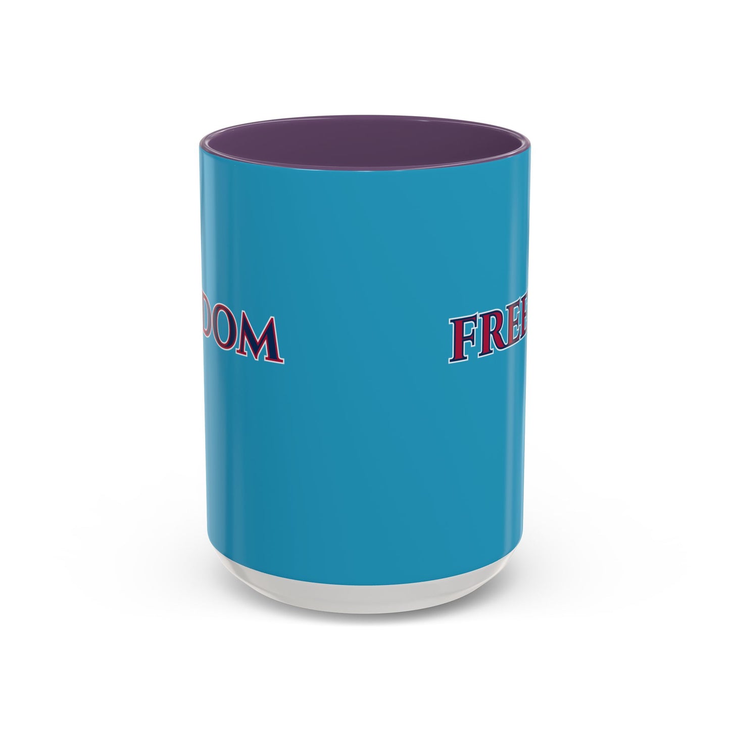 Freedom, Turquoise Accent Mug by theGreenDragonTavern.shop