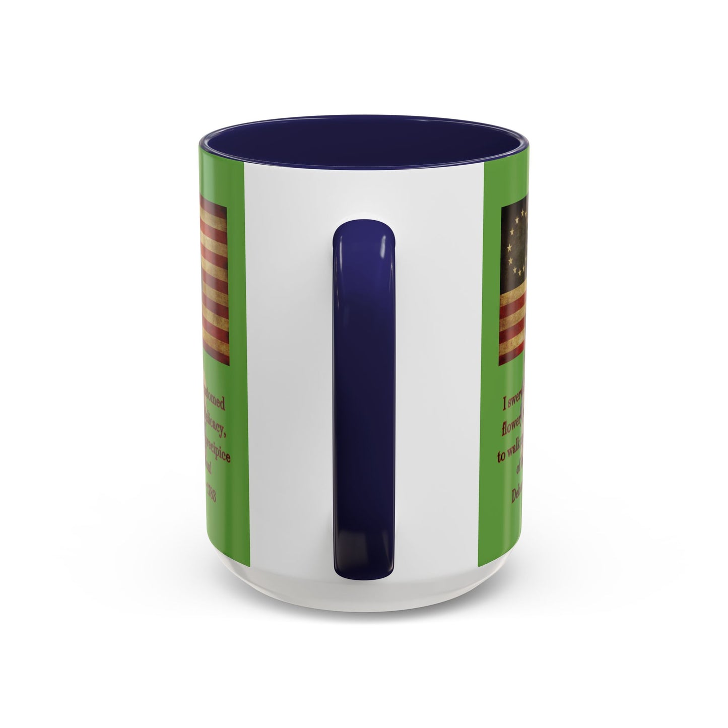 Deborah Sampson, America's Mulan Green Accent Mug by theGreenDragonTavern.shop