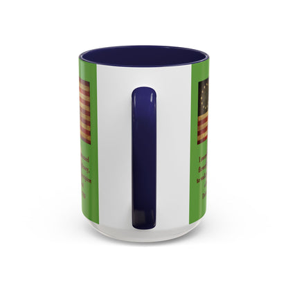 Deborah Sampson, America's Mulan Green Accent Mug by theGreenDragonTavern.shop