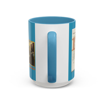 Declaration of Independence Turquoise Accent Mug by theGreenDragonTavern.shop