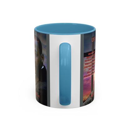 Use Me God, MLK Jr Grey Accent Mug by theGreenDragonTavern.shop