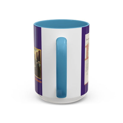 Declaration of Independence Dark Purple Accent Mug by theGreenDragonTavern.shop