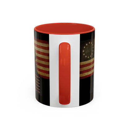 Washington's Earnest Prayer Black Accent Mug by theGreenDragonTavern.shop