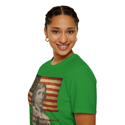 Deborah Sampson, America's Mulan Dark colors Unisex T-Shirt by theGreenDragonTavern.shop