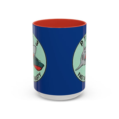 DNASM PTF-3 Blue Accent Mug by theGreenDragonTavern.shop