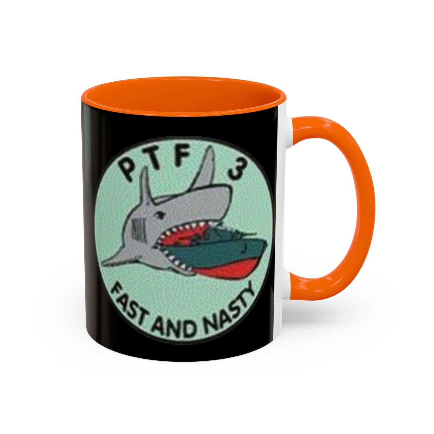 DNASM PTF-3 Black Accent Mug by theGreenDragonTavern.shop