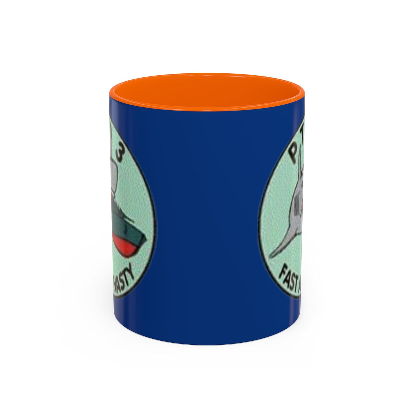 DNASM PTF-3 Blue Accent Mug by theGreenDragonTavern.shop