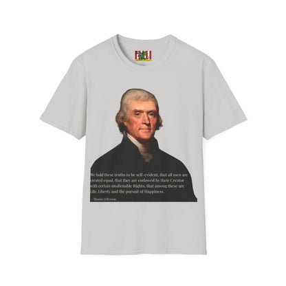 We hold these truths to be self-evident Light colors Unisex T-Shirt by theGreenDragonTavern.shop