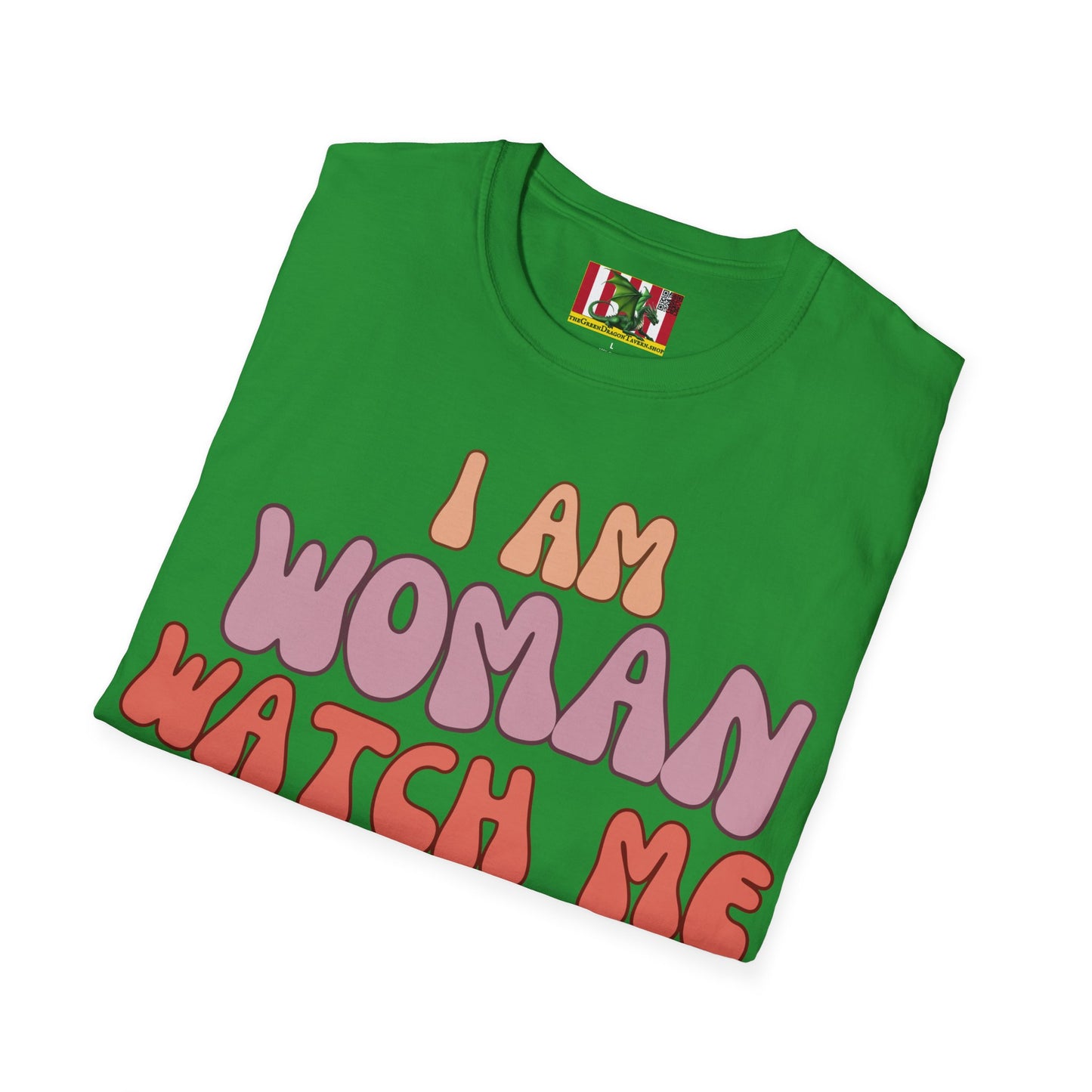 I Am Woman Watch Me Vote DKcolors Unisex T-Shirt by theGreenDragonTavern.shop