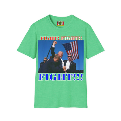 FIGHT! FIGHT!! FIGHT!!! Dark colors Unisex T-Shirt by theGreenDragonTavern.shop