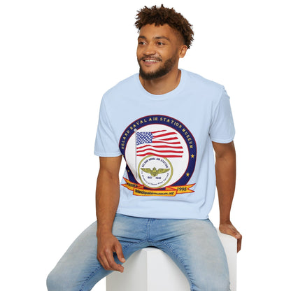 DeLand Naval Air Station Museum Lighter Colors Unisex T-Shirt by theGreenDragonTavern.shop