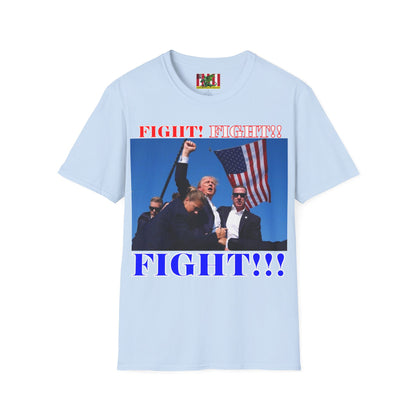 FIGHT! FIGHT!! FIGHT!!! Light colors Unisex T-Shirt by theGreenDragonTavern.shop