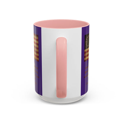 Deborah Sampson, America's Mulan Dark Purple Accent Mug by theGreenDragonTavern.shop