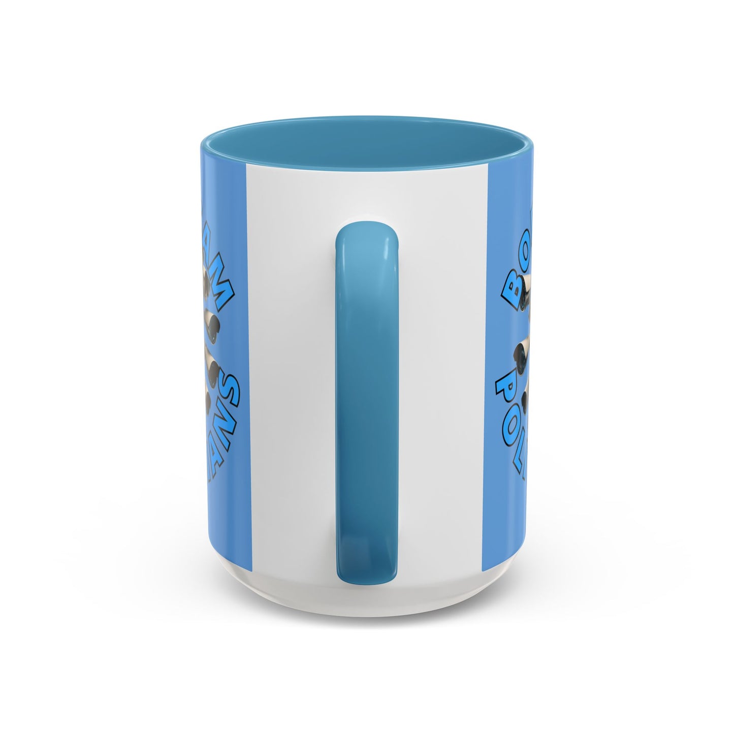 Bodycam the Politicians Cameras Blue Accent Mug by theGreenDragonTavern.shop