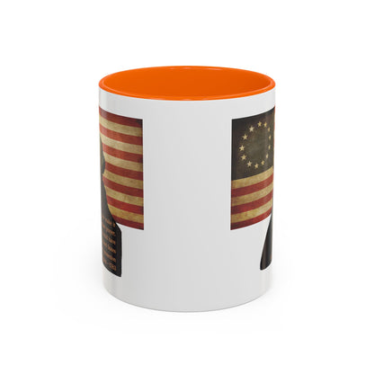 Washington's Earnest Prayer White Accent Mug by theGreenDragonTavern.shop