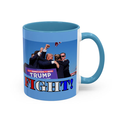 Fight! Accent Mug by theGreenDragonTavern.shop