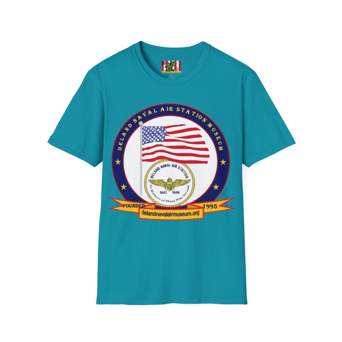 DeLand Naval Air Station Museum Darker Colors Unisex T-Shirt by theGreenDragonTavern.shop