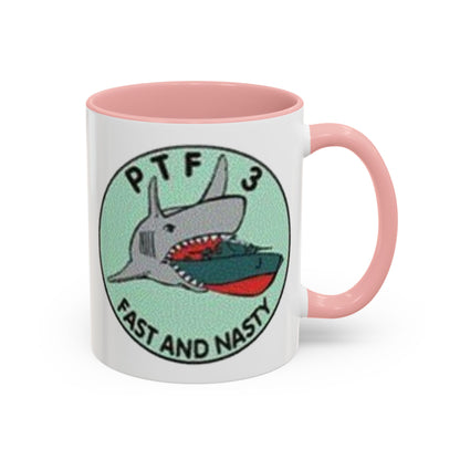 DNASM PTF-3 White Accent Mug by theGreenDragonTavern.shop