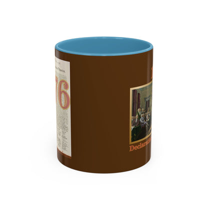 Declaration of Independence Brown Accent Mug by theGreenDragonTavern.shop