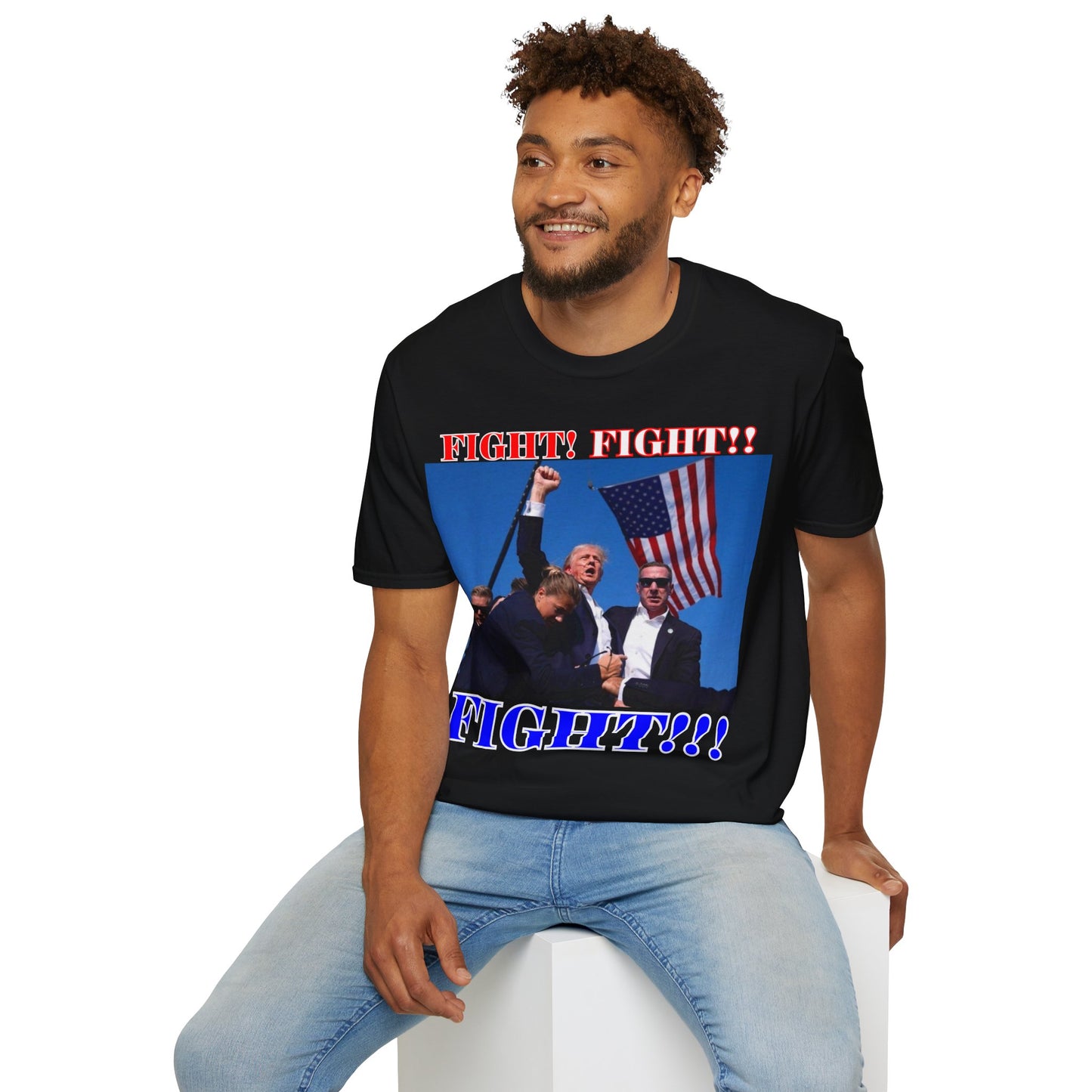 FIGHT! FIGHT!! FIGHT!!! Dark colors Unisex T-Shirt by theGreenDragonTavern.shop