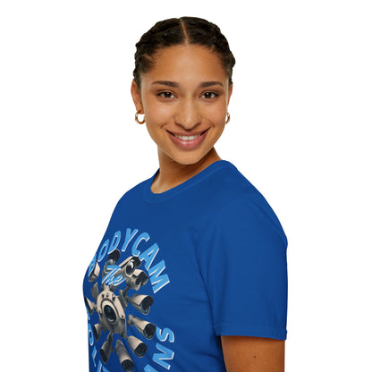 Bodycam the Politicians Cameras Dark colors Unisex T-Shirt by theGreenDragonTavern.shop