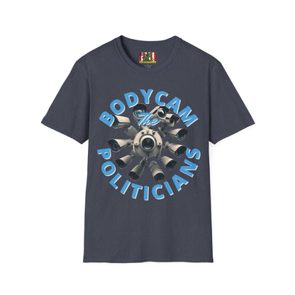 Bodycam the Politicians Cameras Dark colors Unisex T-Shirt by theGreenDragonTavern.shop